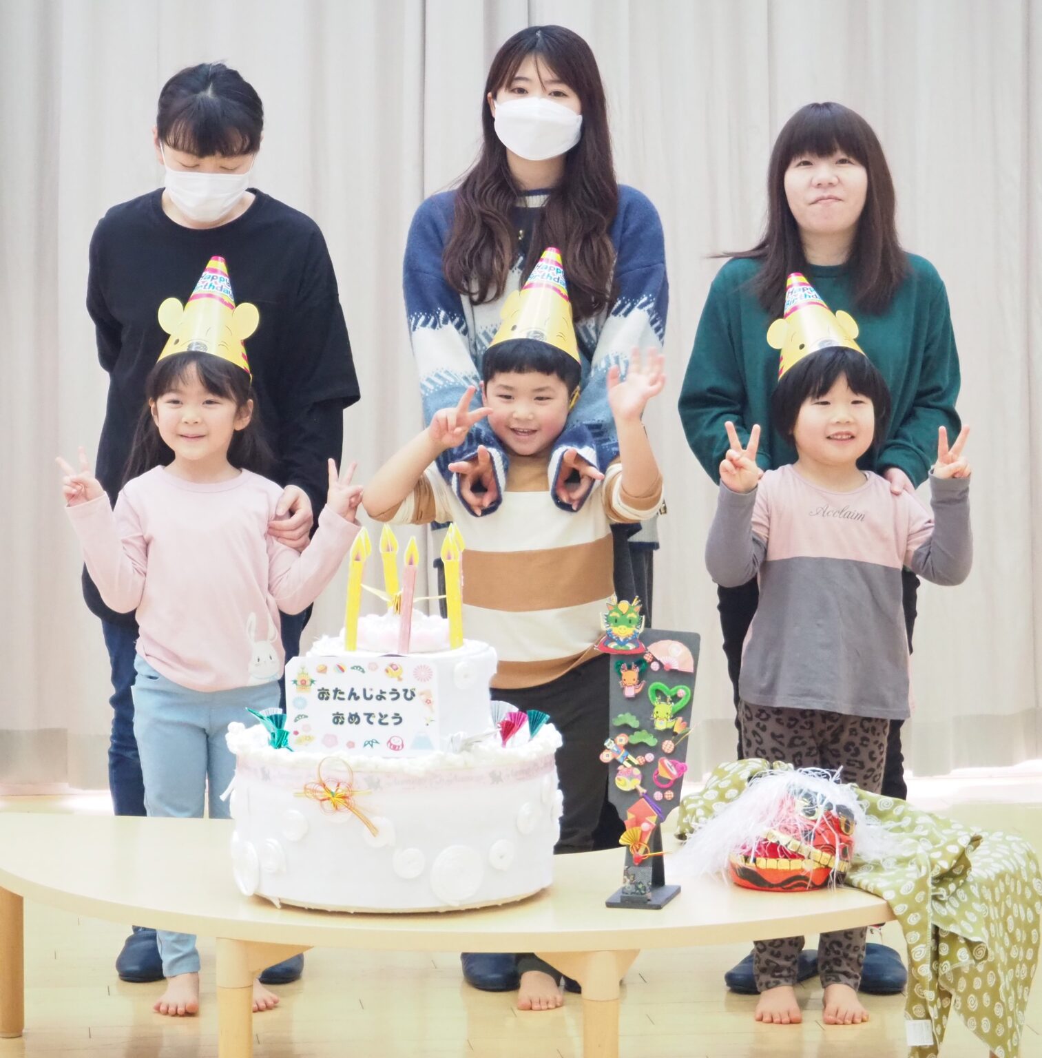 なるせ保育園 1月生まれの誕生会